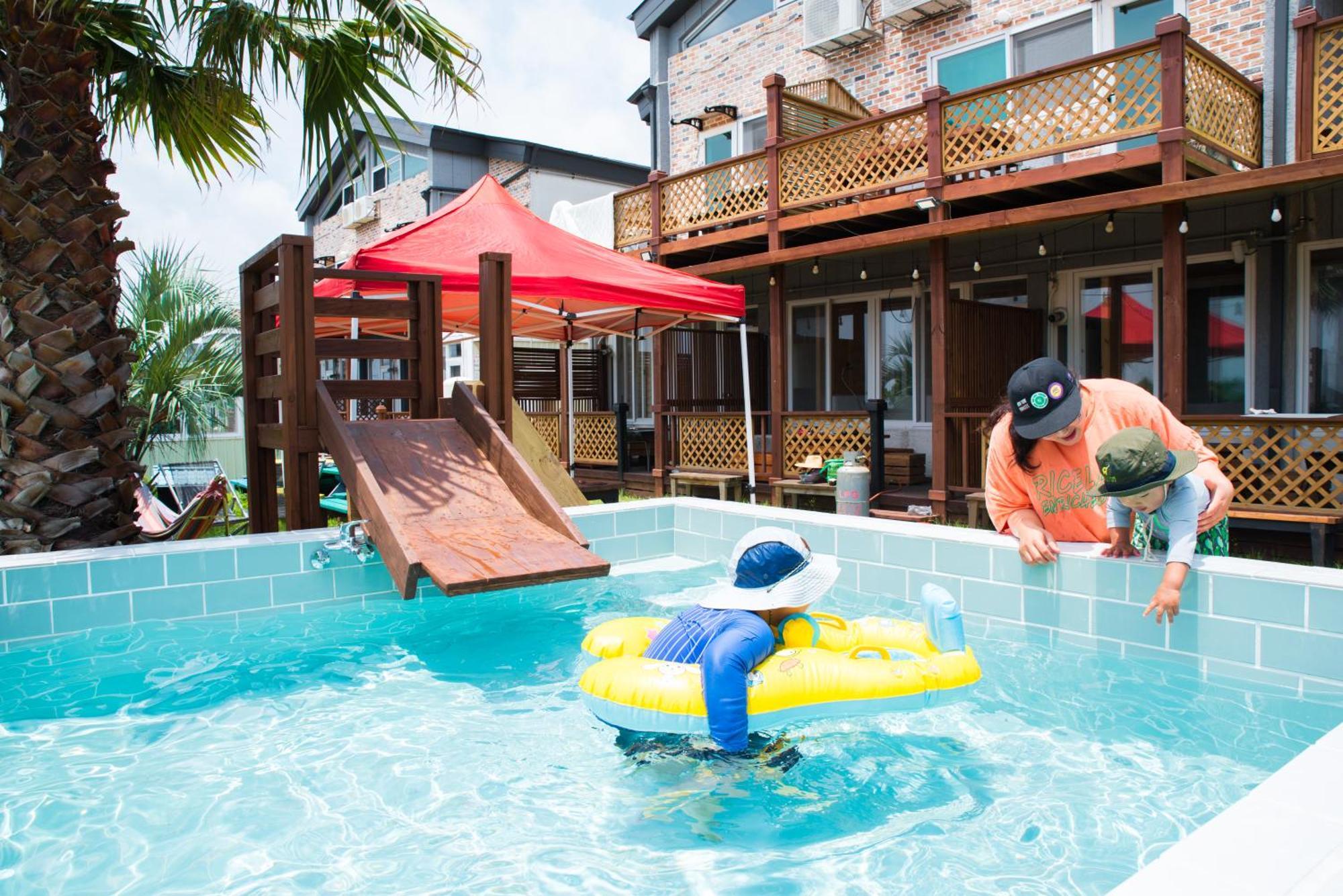 Jeju Sunflower Pension ソギポ エクステリア 写真